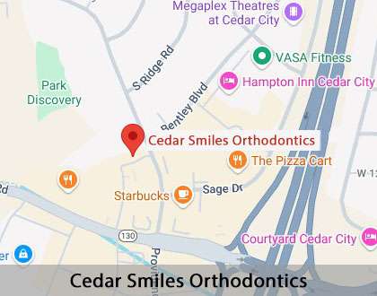 Map image for Adult Orthodontics in Cedar City, UT